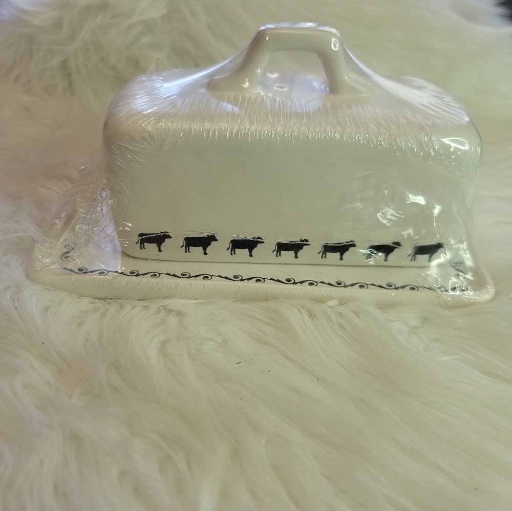 Cow Butter Dish